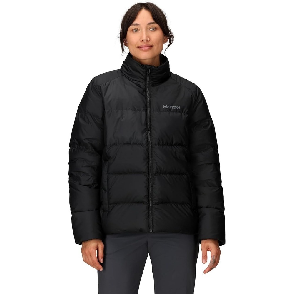 Marmot Guides Down Jacket Women's Sz Medium (M) 700 Fill Black Insulated Puffer